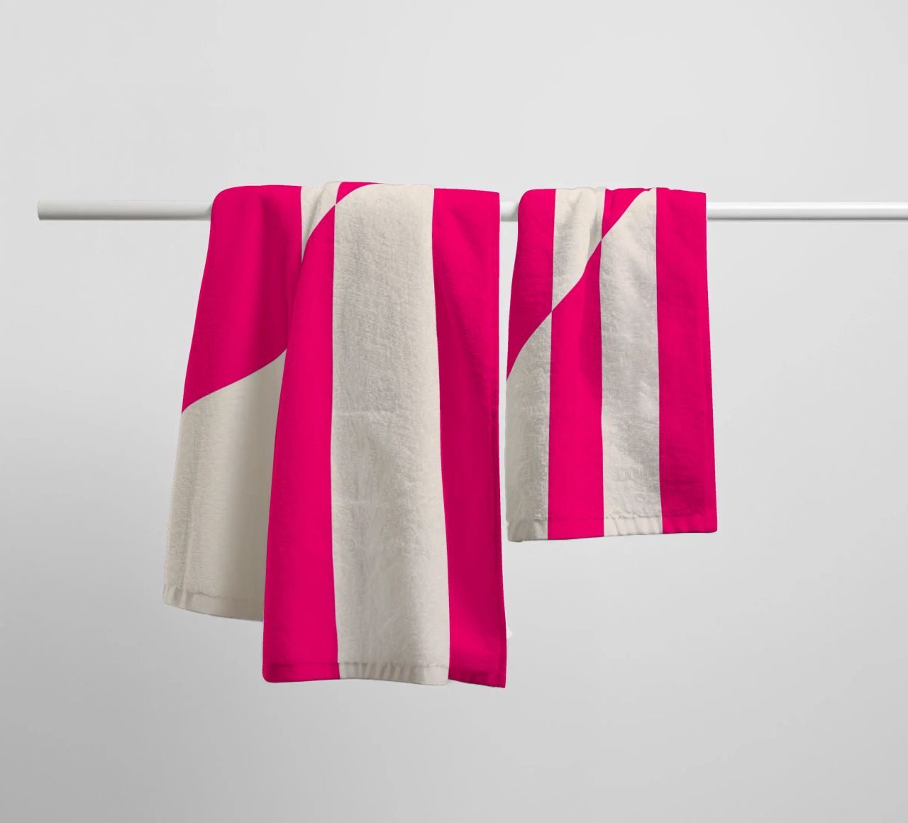 Frankfurt Lines – Magenta Edition toalla de baño de SMPLE
