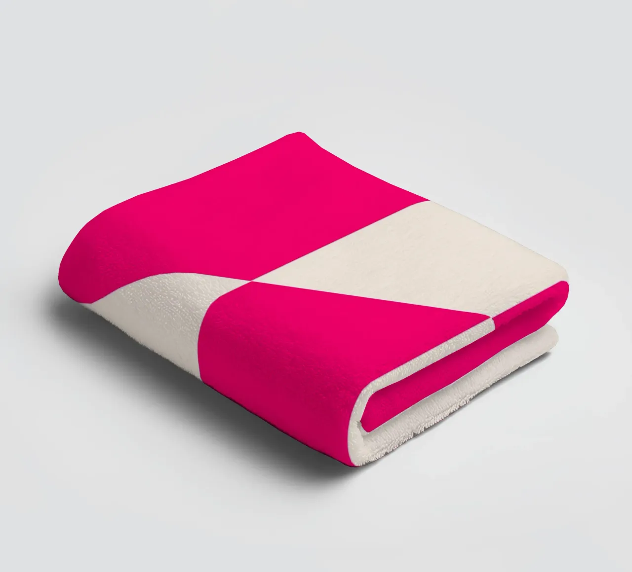 Frankfurt Lines – Magenta Edition badhanddoek van SMPLE