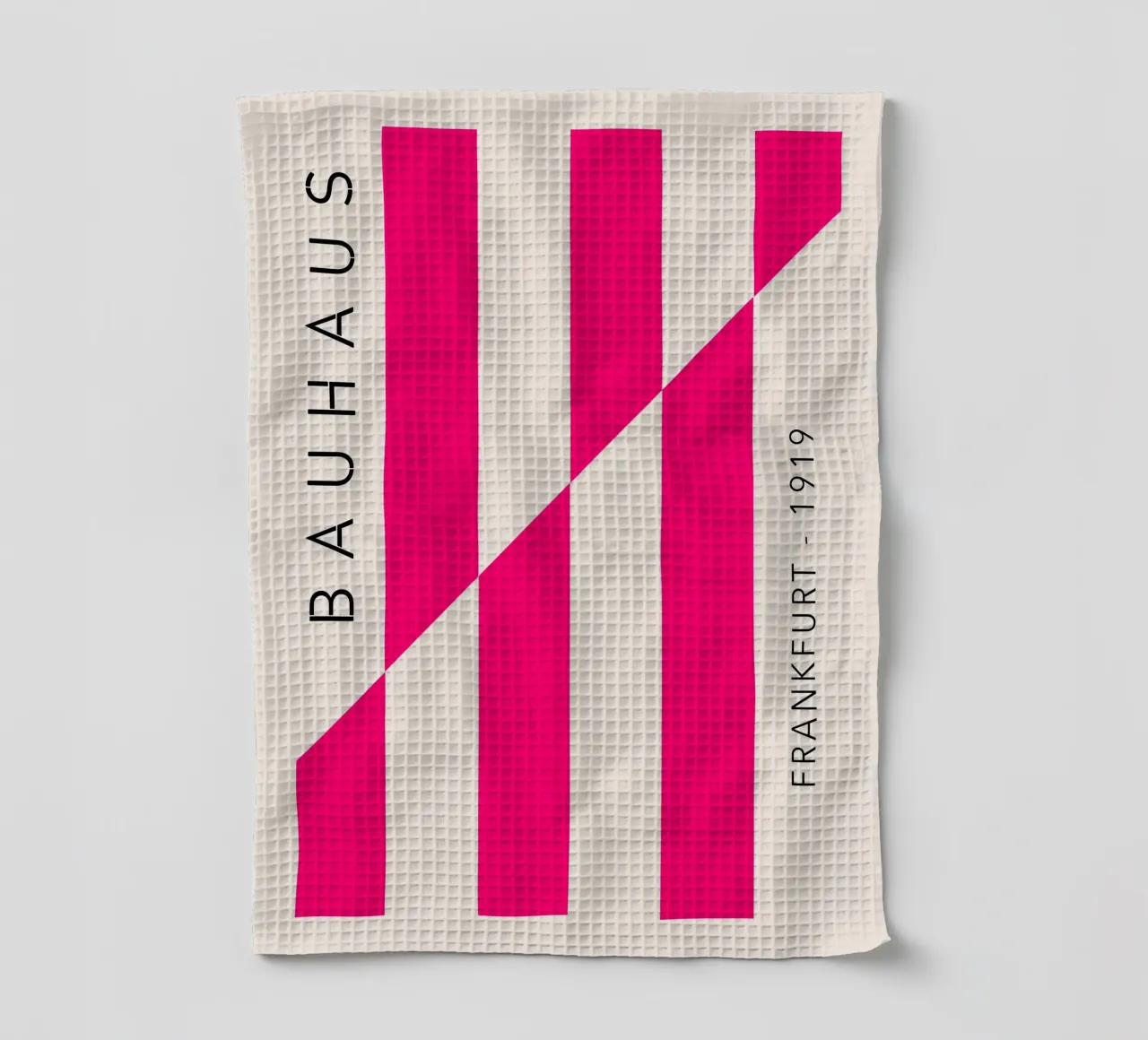 Frankfurt Lines – Magenta Edition torchon de SMPLE