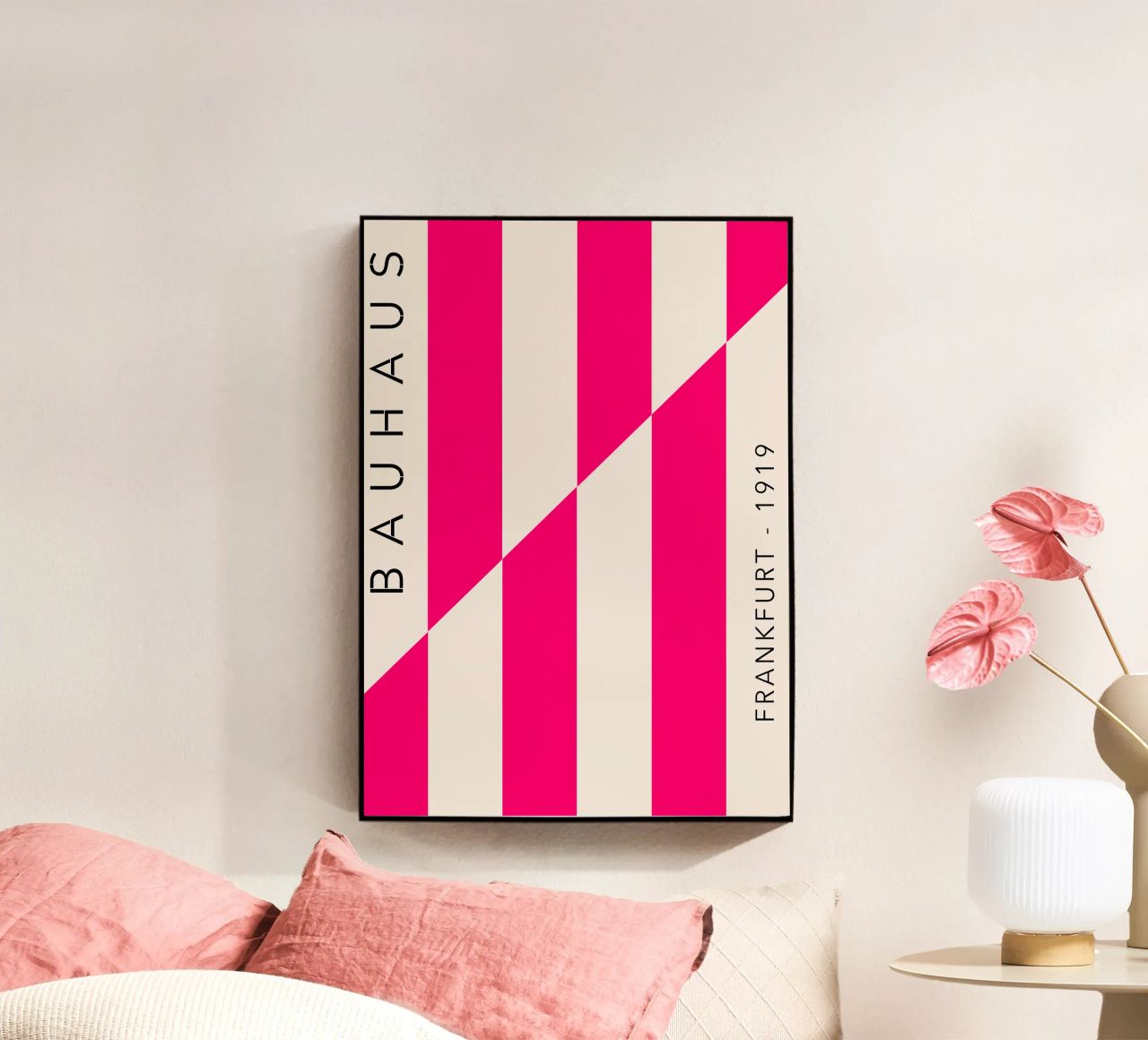 Frankfurt Lines – Magenta Edition metacrilato de SMPLE