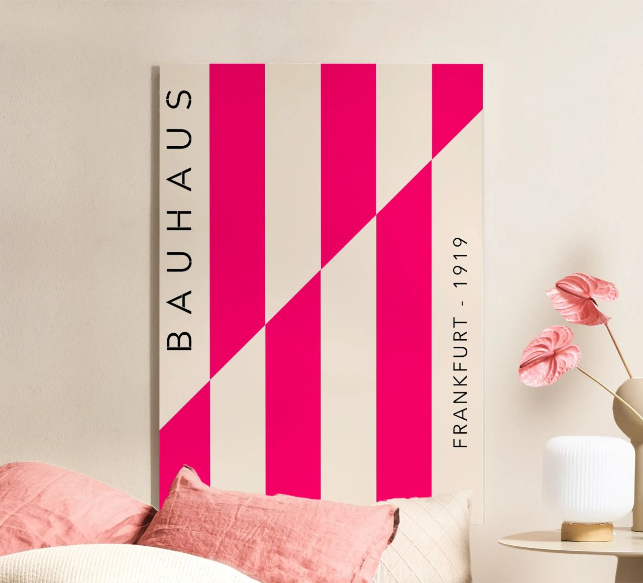 Frankfurt Lines – Magenta Edition metacrilato de SMPLE
