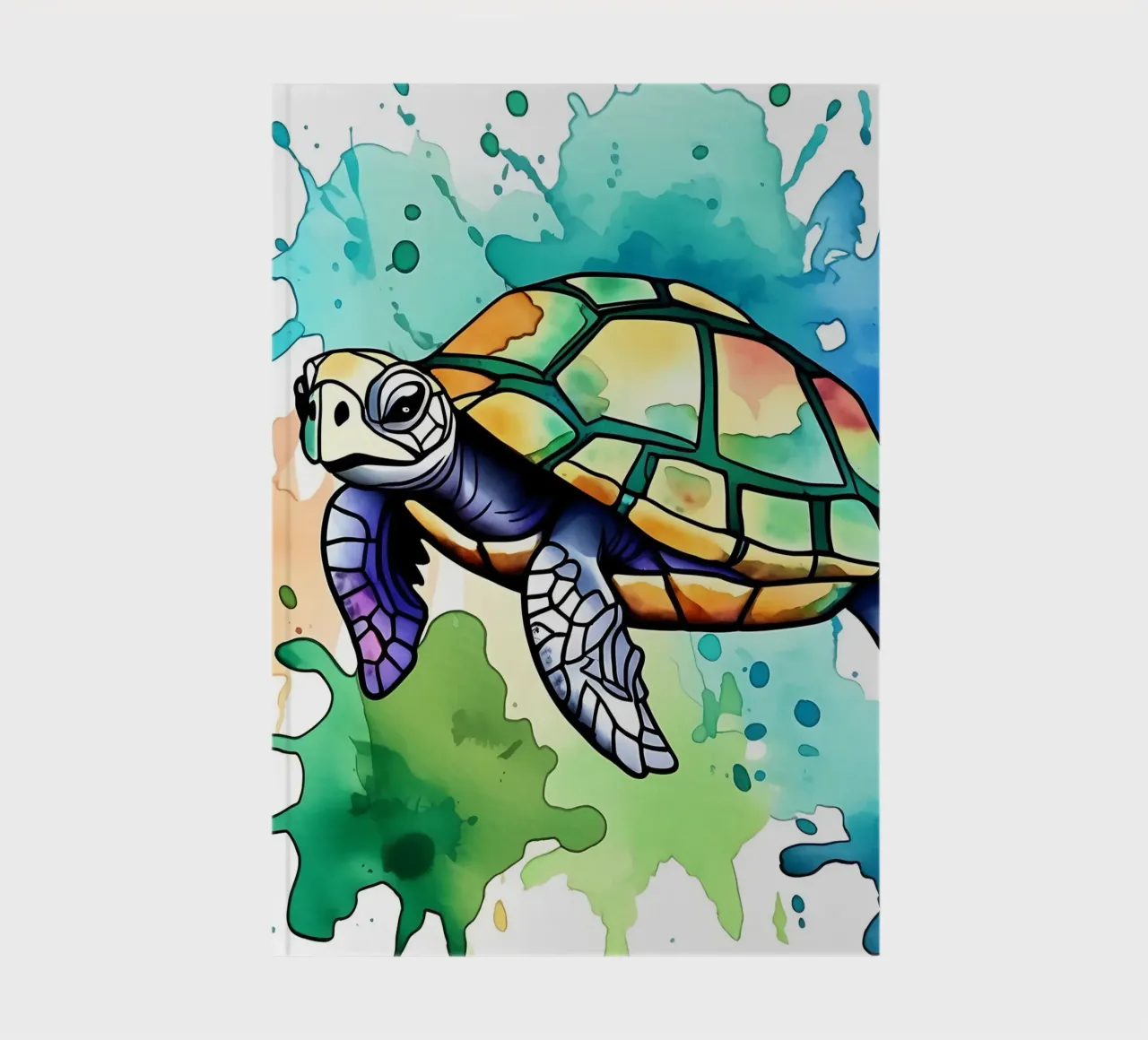 Turtle_Style_M_1 notebook by Tierisch bunt by LK