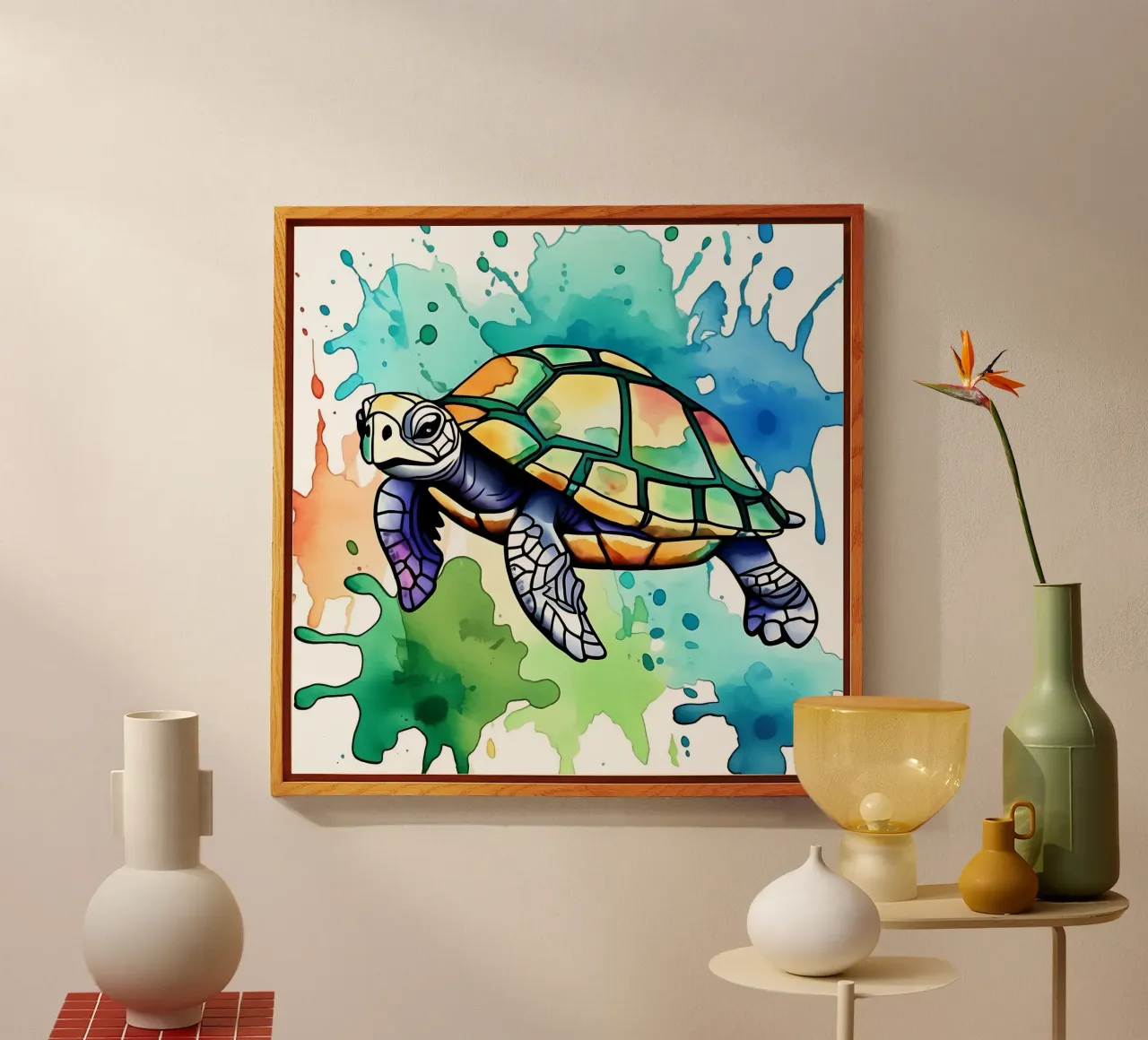 Stile_tartaruga_M_1 plexiglass da Tierisch bunt by LK