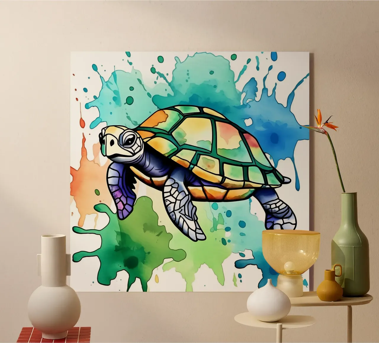 Stile_tartaruga_M_1 plexiglass da Tierisch bunt by LK