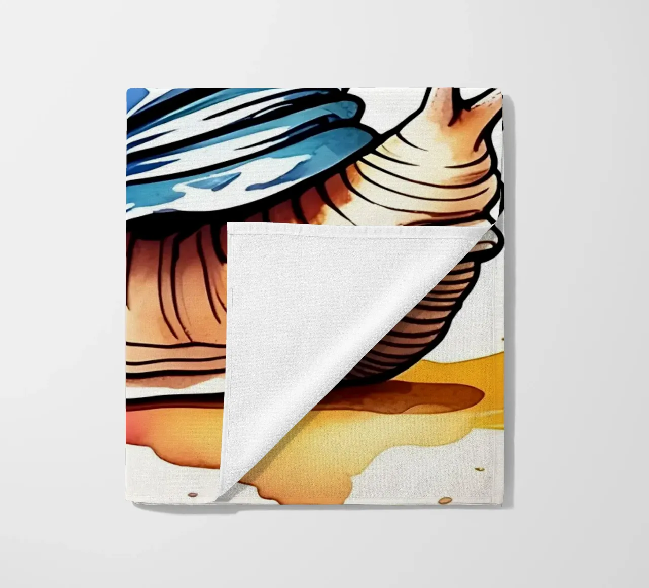 Stile_lumaca_M_1 telo mare da Tierisch bunt by LK