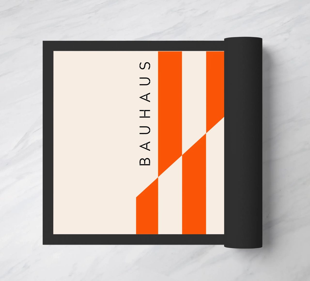 Frankfurt Lines – Orange Edition felpudo de SMPLE