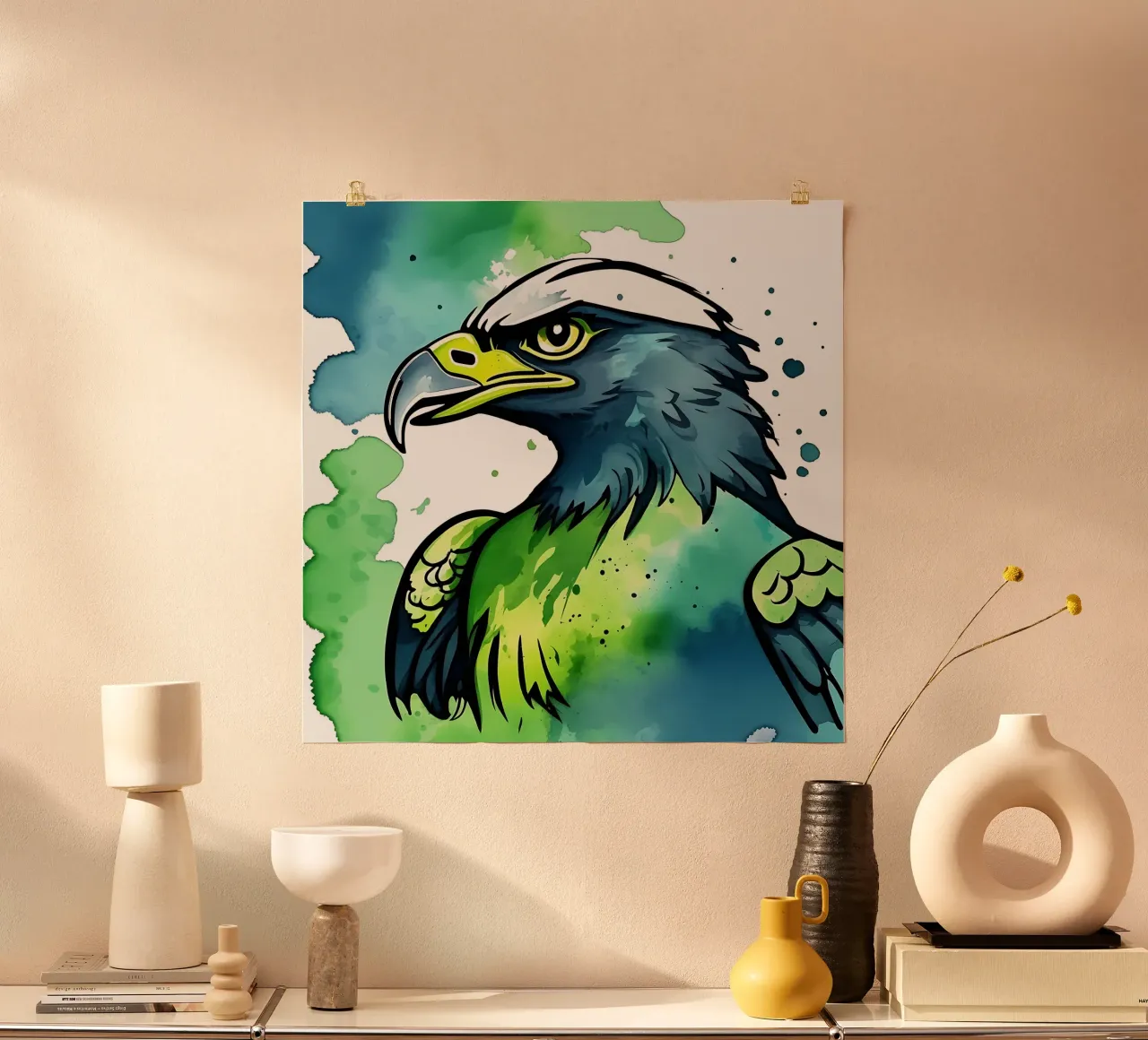 Seeadler_Stil_M_1 poster da Tierisch bunt by LK