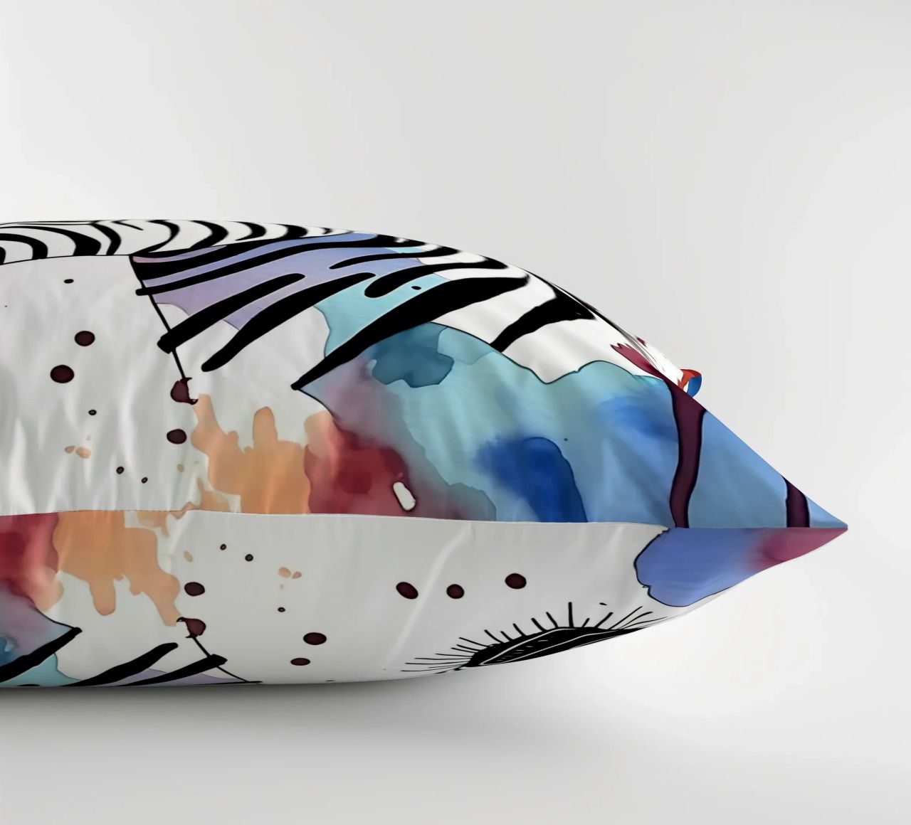 Zebra_Style_M_1 cuscino da Tierisch bunt by LK