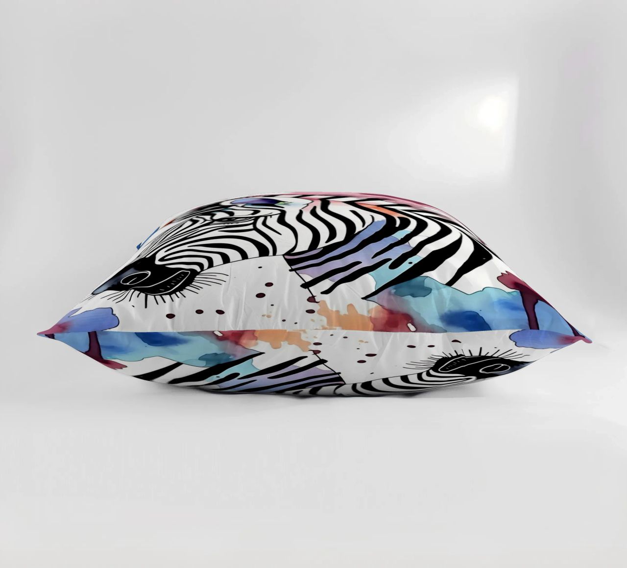 Zebra_Style_M_1 cuscino da Tierisch bunt by LK