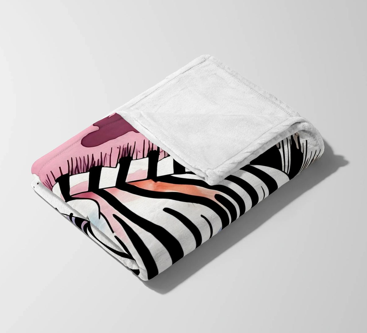 Zebra_Style_M_1 coperta in pile da Tierisch bunt by LK