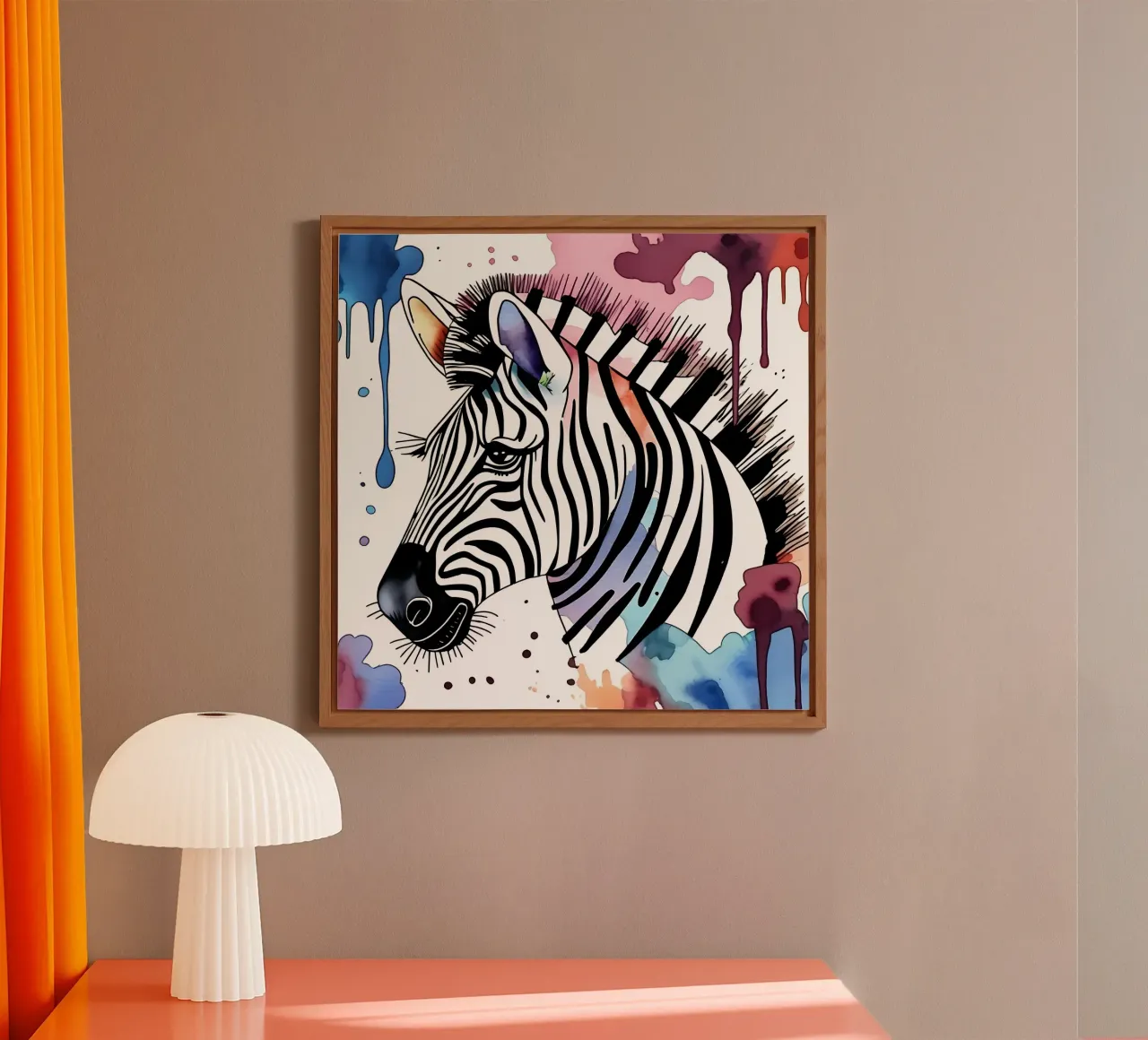 Zebra_Style_M_1 alluminio dibond da Tierisch bunt by LK