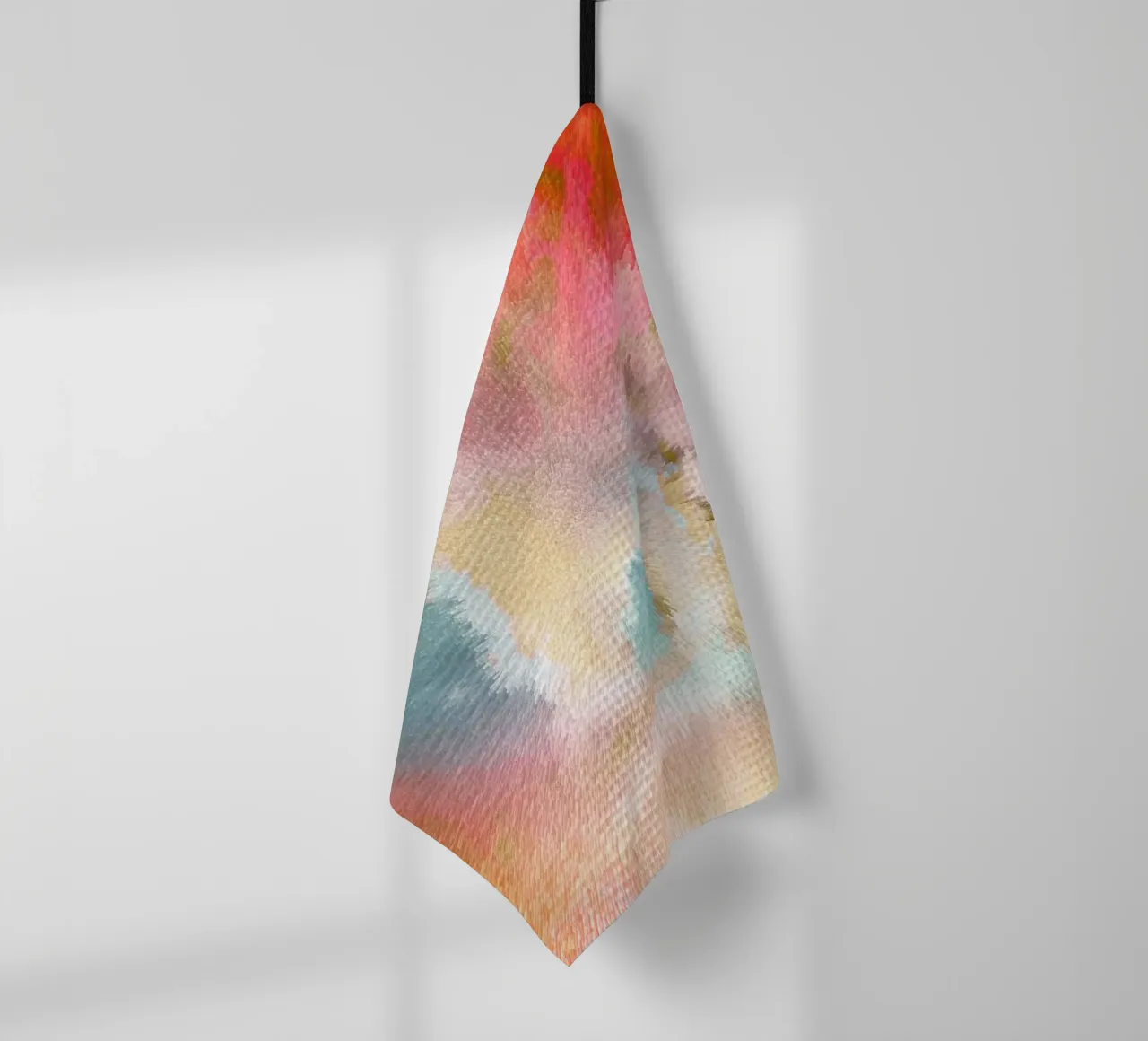 Cielo magico astratto - Raffica di colori di ispirazione Turner canovaccio da cucina da Dominique Vari Abstract