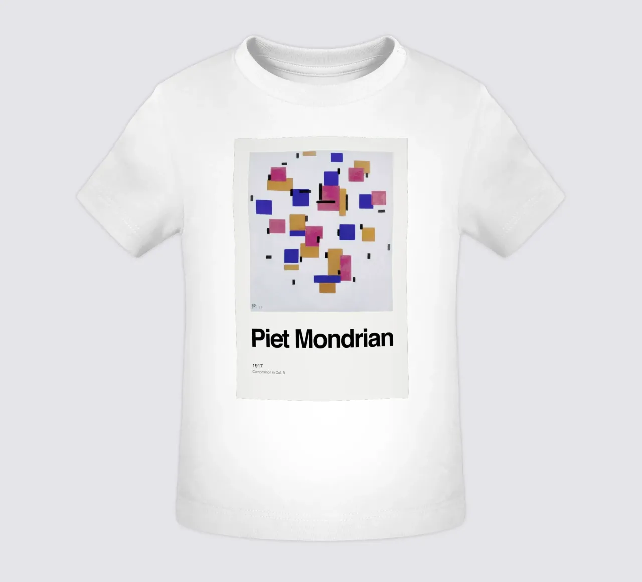 Mondrian - Composition in Col. Bdrian - Composition in Col. B maglietta neonato da ARTOTHEK