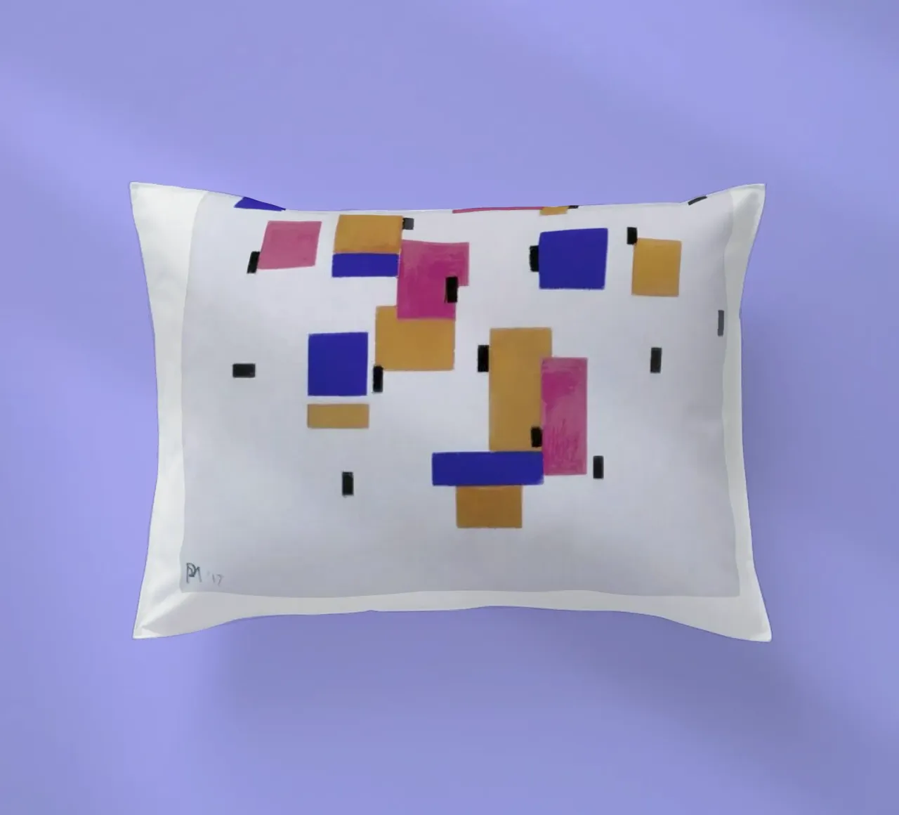 Mondrian - Composition in Col. Bdrian - Composition in Col. B cuscino da ARTOTHEK