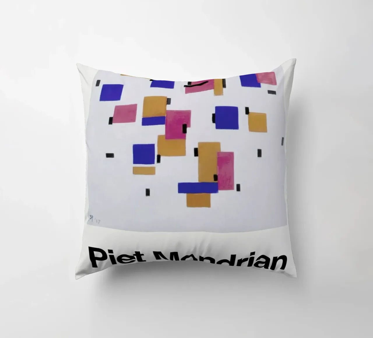 Mondrian - Composition in Col. Bdrian - Composition in Col. B cuscino da ARTOTHEK