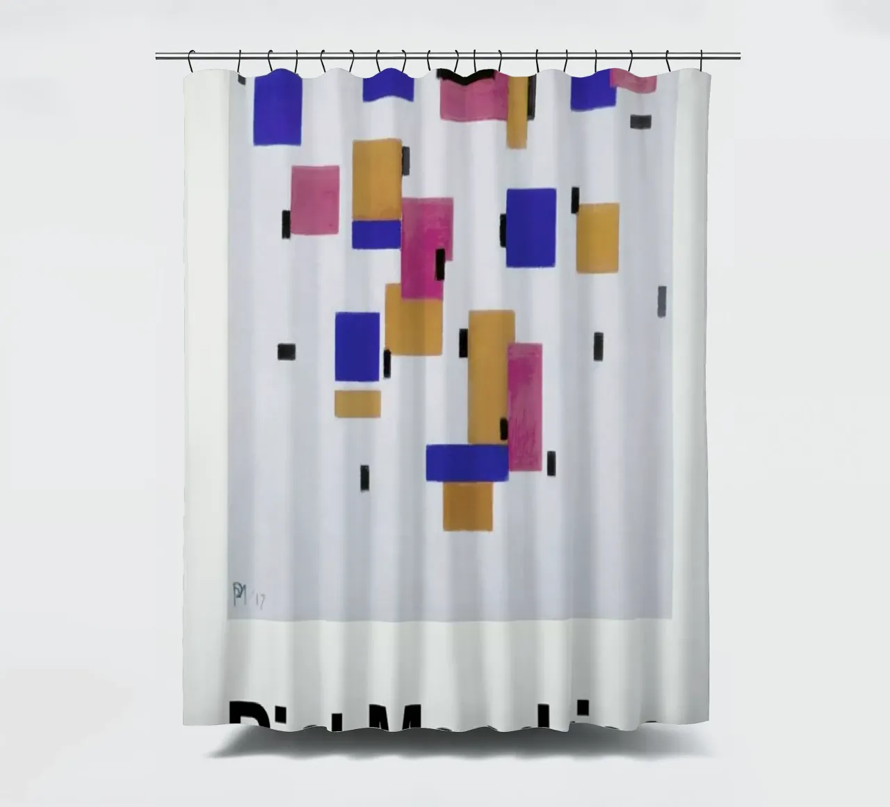 Mondrian - Composition in Col. Bdrian - Composition in Col. B Duschvorhang von ARTOTHEK