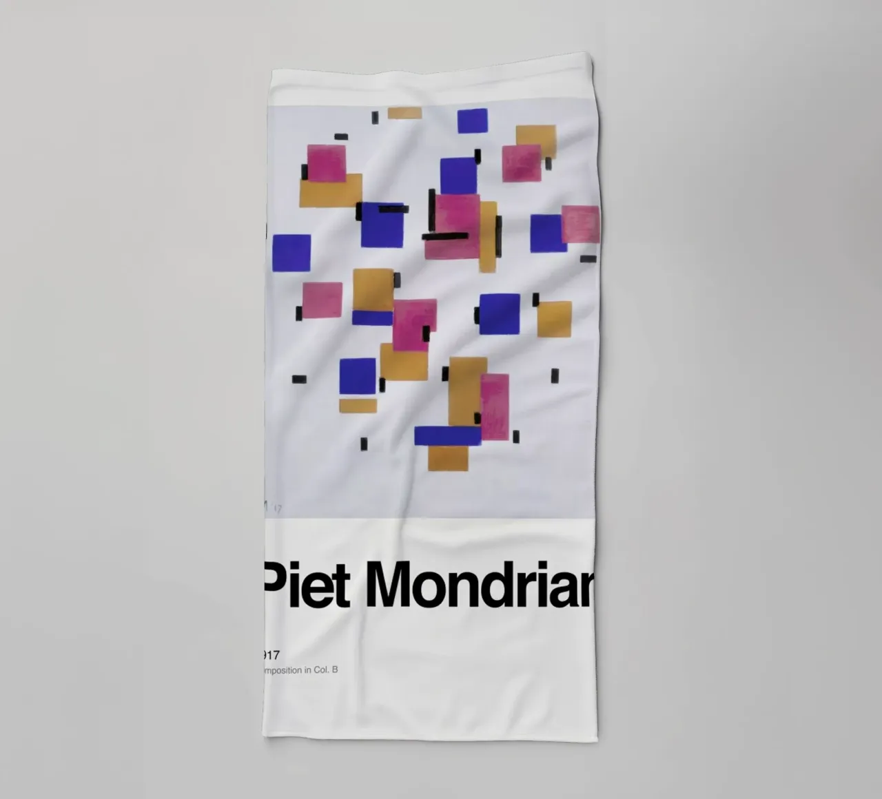 Mondrian - Composition in Col. Bdrian - Composition in Col. B towel by ARTOTHEK