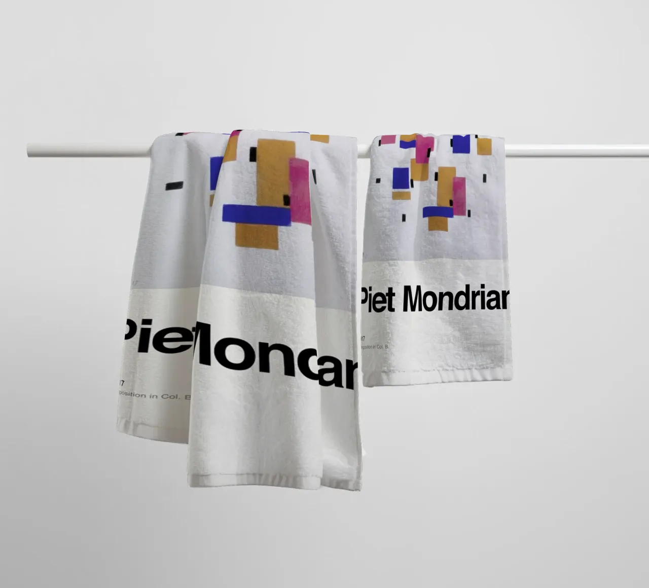 Mondrian - Composition in Col. Bdrian - Composition in Col. B towel by ARTOTHEK