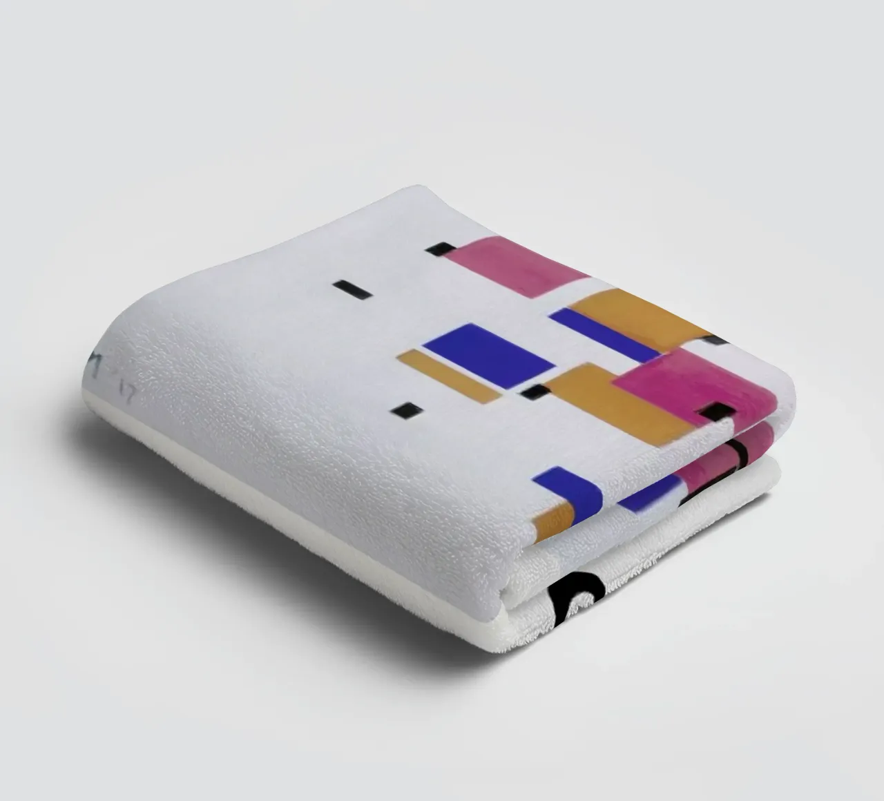 Mondrian - Composition in Col. Bdrian - Composition in Col. B towel by ARTOTHEK