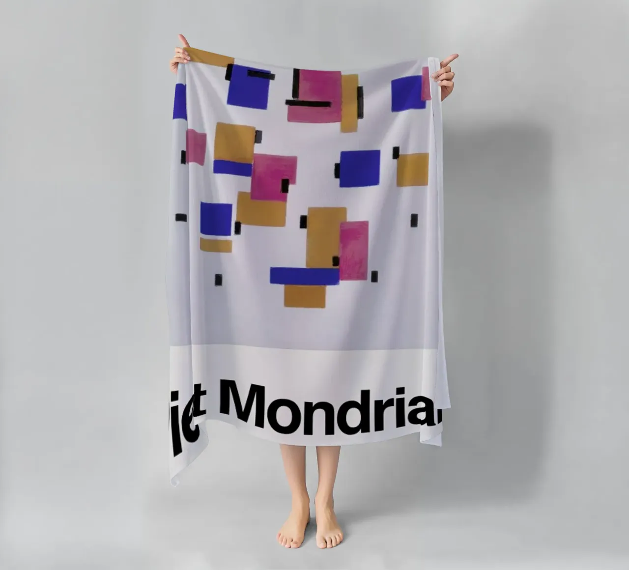 Mondrian - Composition in Col. Bdrian - Composition in Col. B telo mare da ARTOTHEK