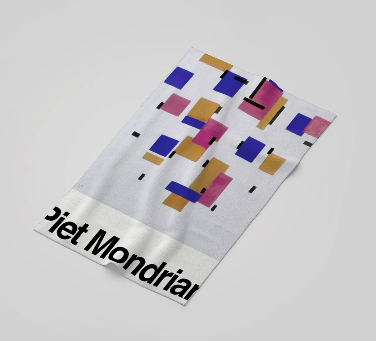 Mondrian - Composition in Col. Bdrian - Composition in Col. B telo mare da ARTOTHEK