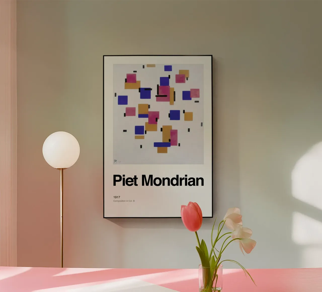 Mondrian - Composition in Col. Bdrian - Composition in Col. B plexiglass da ARTOTHEK