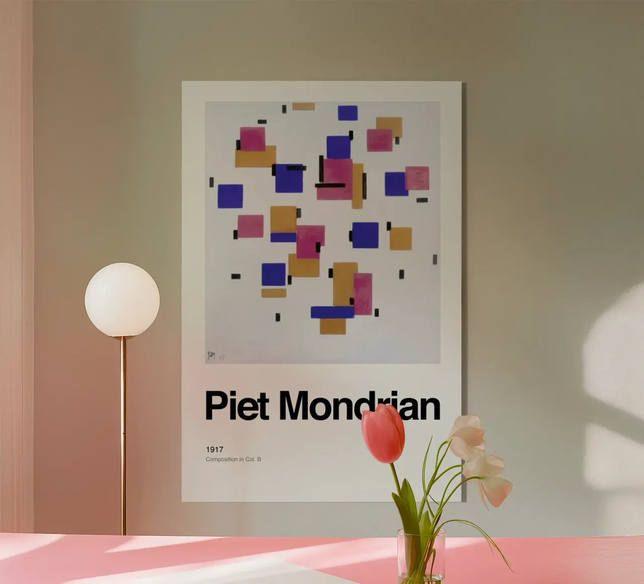 Mondrian - Composition in Col. Bdrian - Composition in Col. B plexiglass da ARTOTHEK