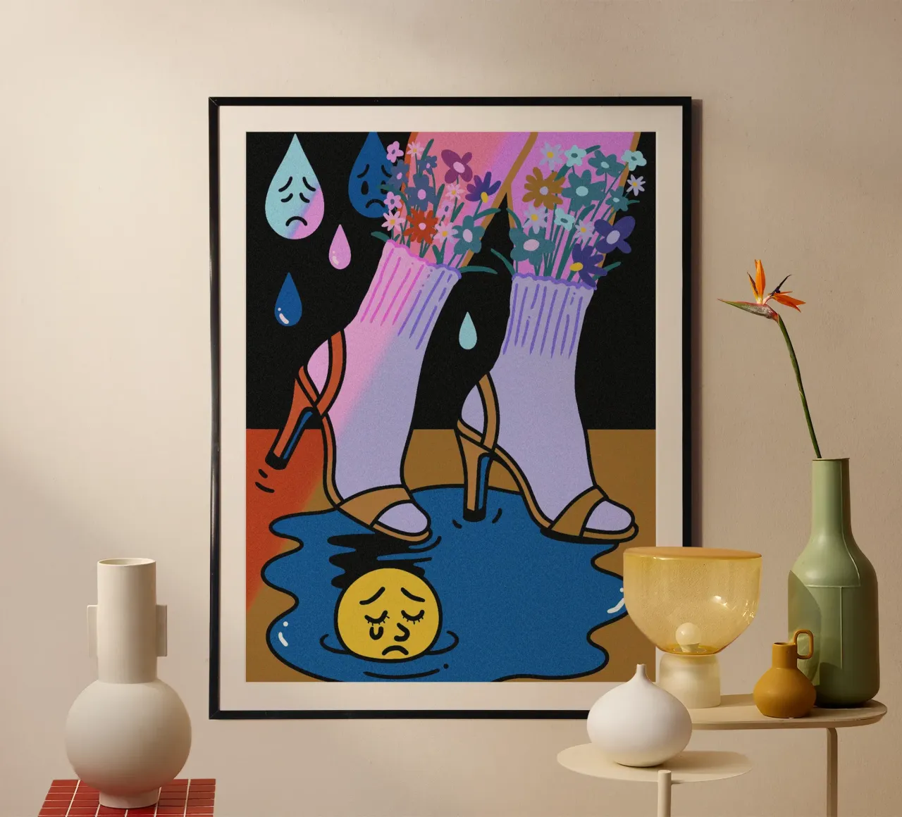 Melancholy Rainbow poster da Killin Studio