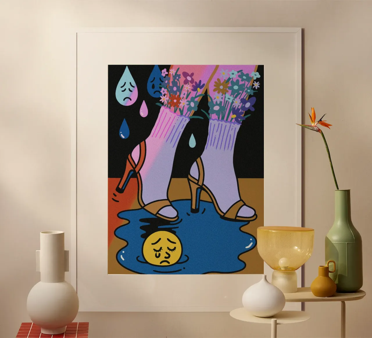 Melancholy Rainbow poster da Killin Studio