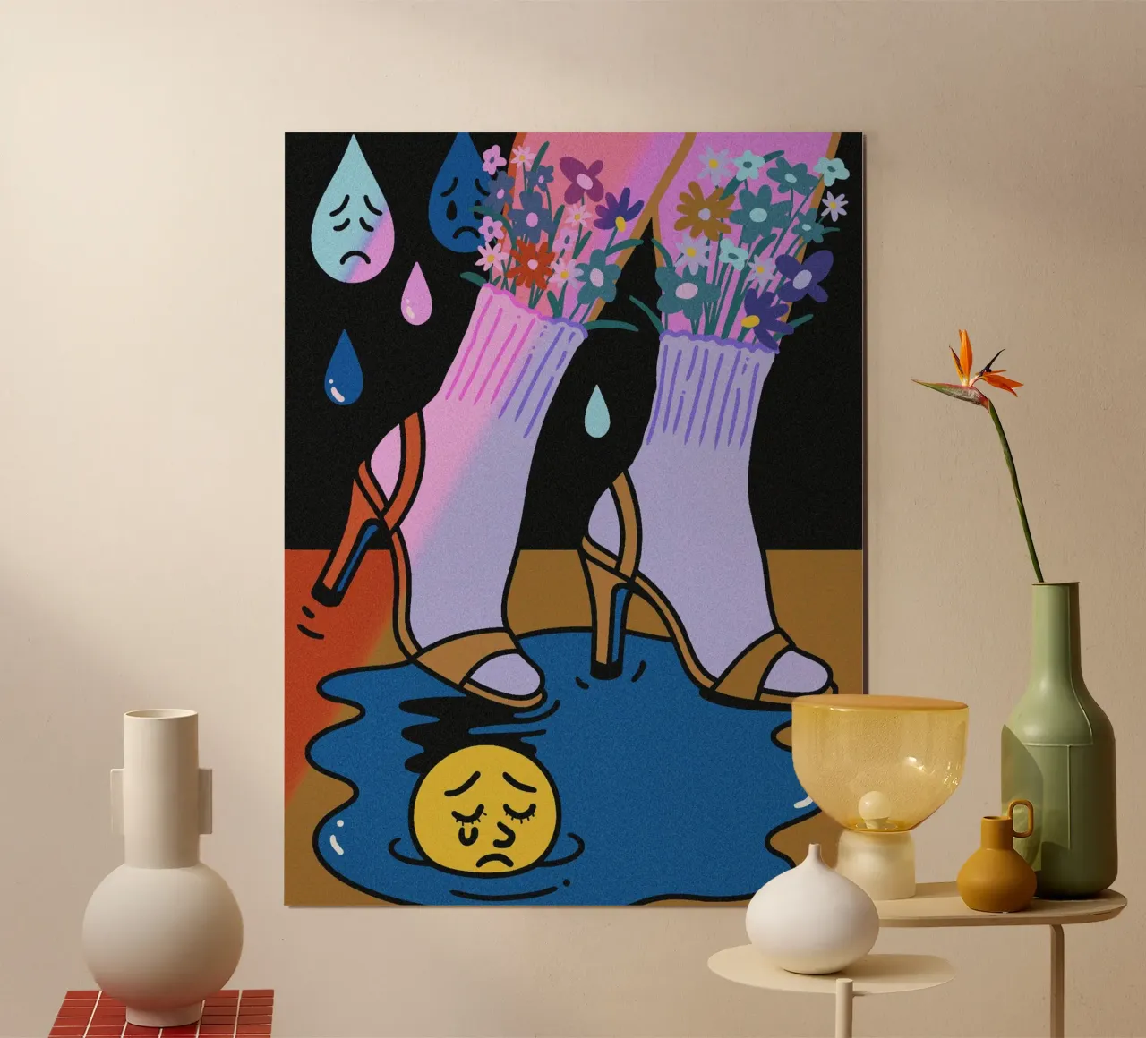 Melancholy Rainbow poster da Killin Studio