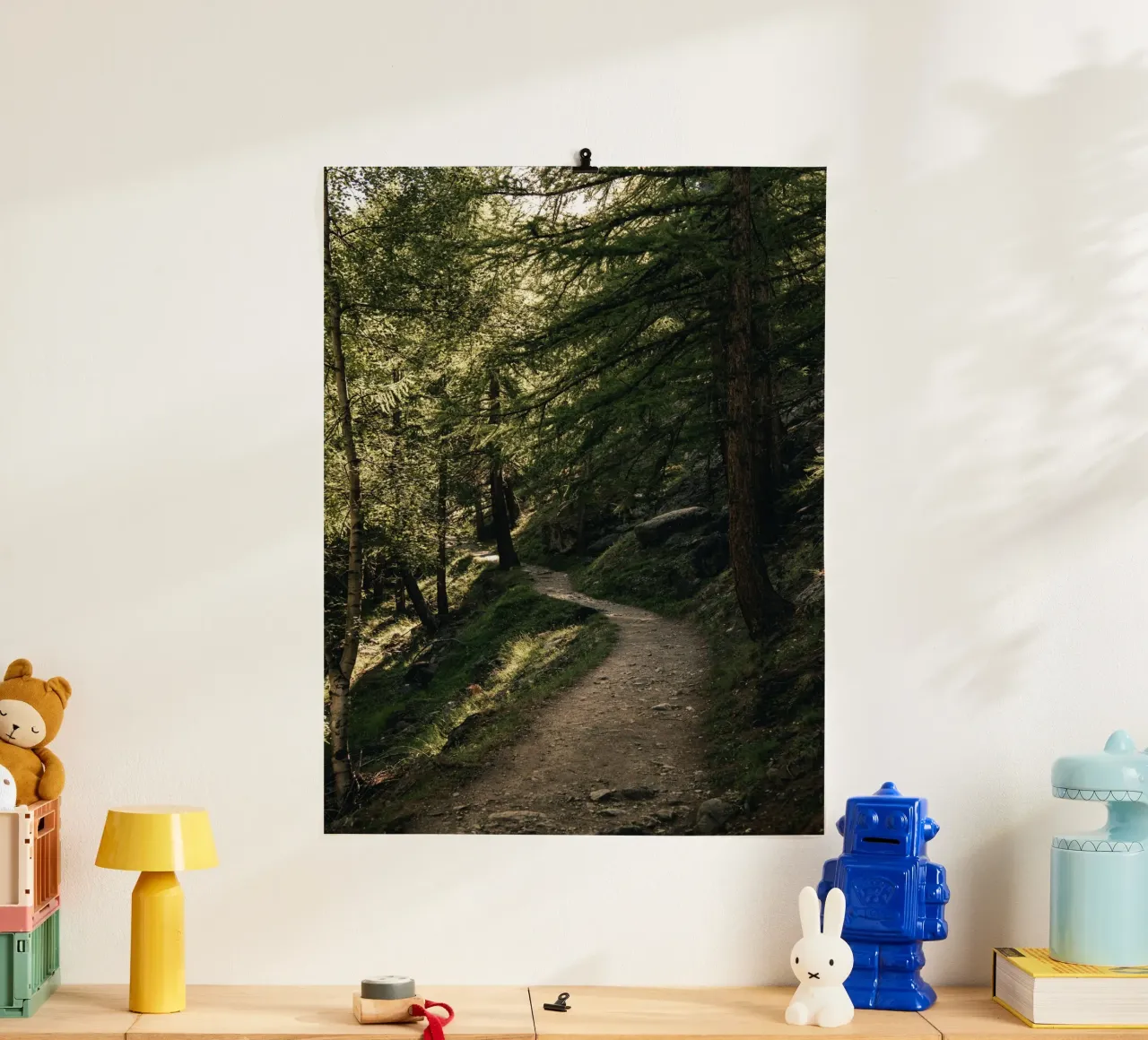 cultureel 7 poster met houten frame van Bttn