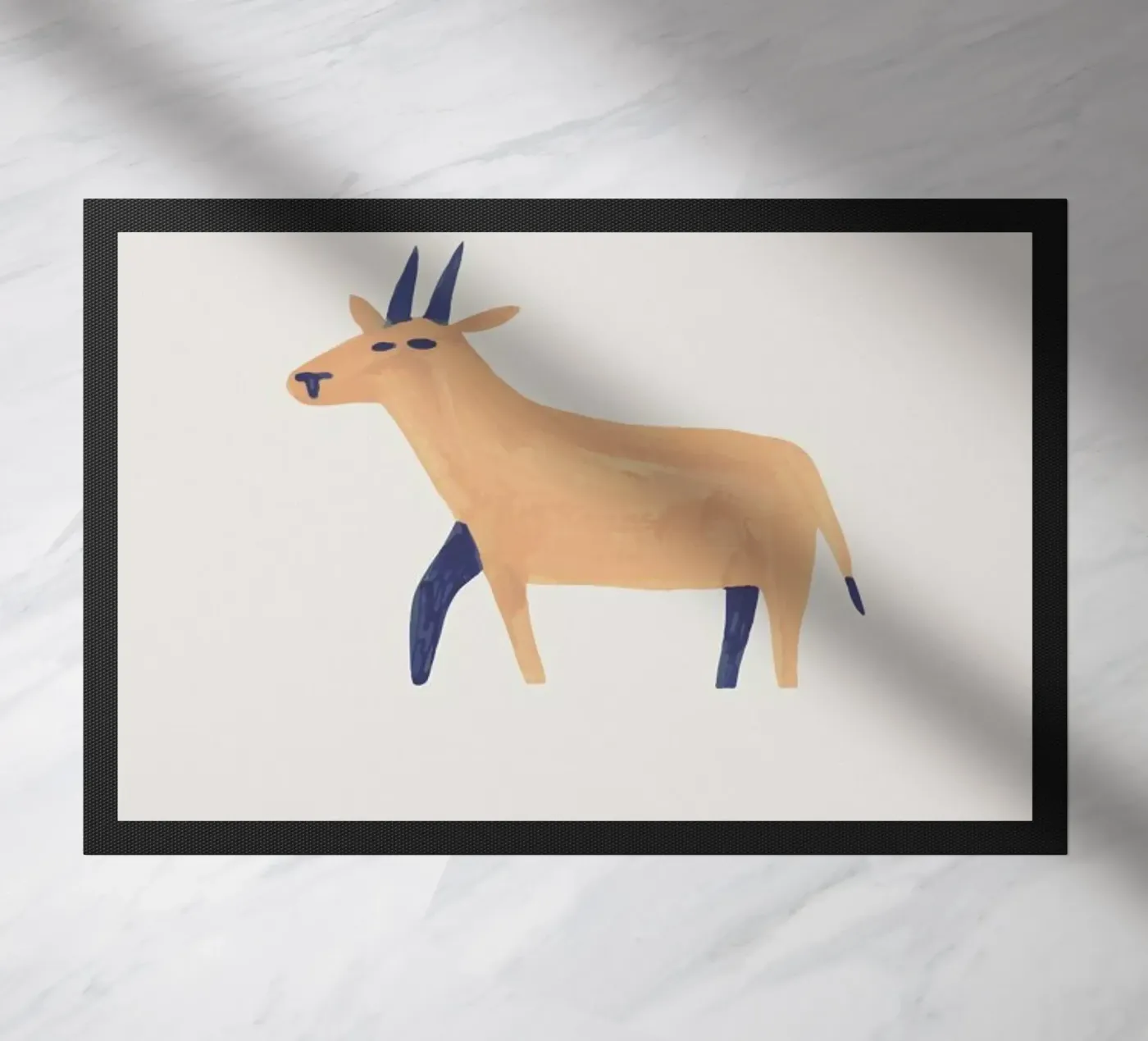 Capricorn Fußmatte von Little Flourishes