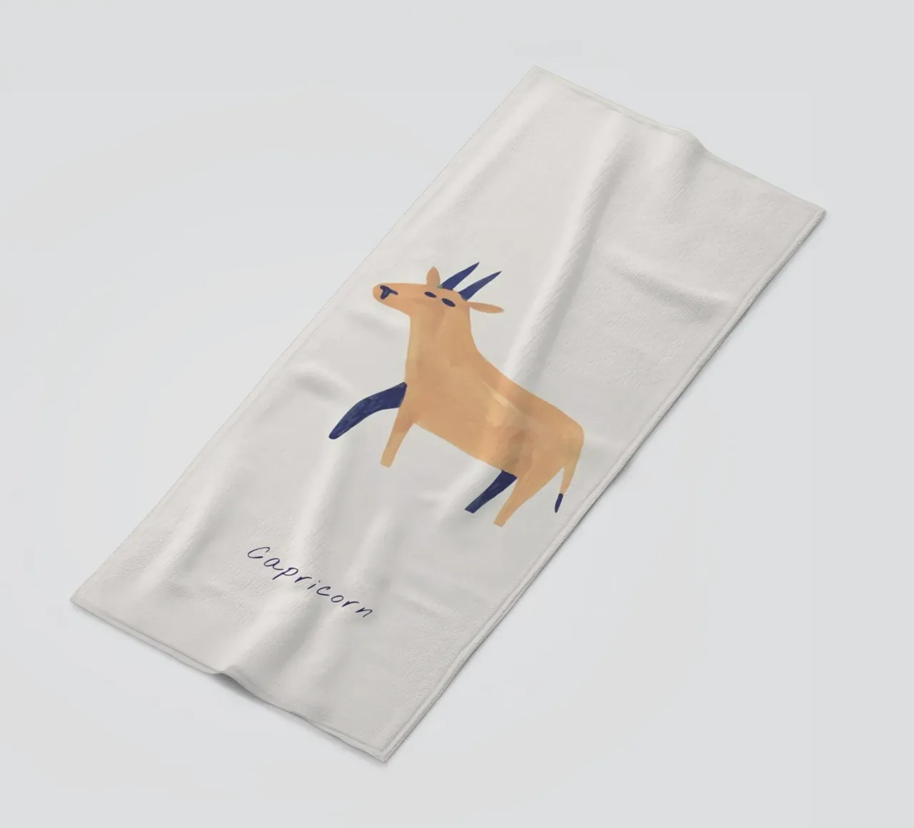 Capricorn telo mare da Little Flourishes