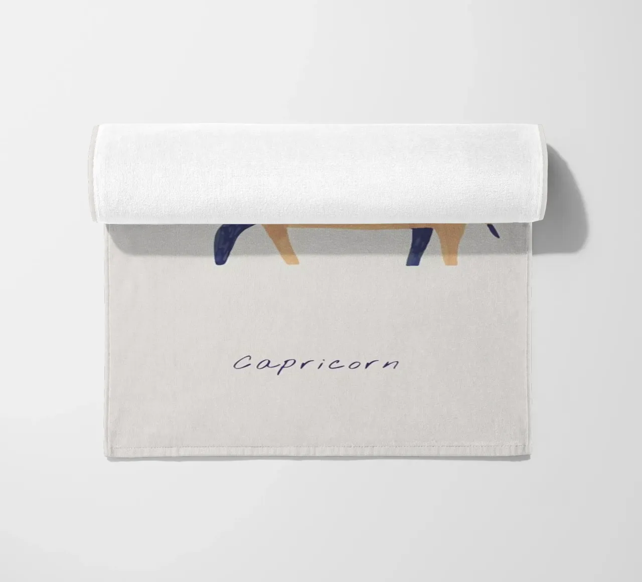 Capricorn telo mare da Little Flourishes