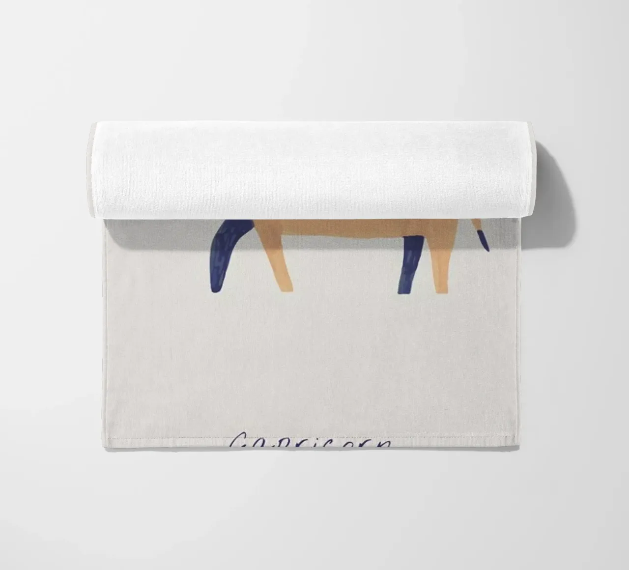 Capricorn telo mare da Little Flourishes