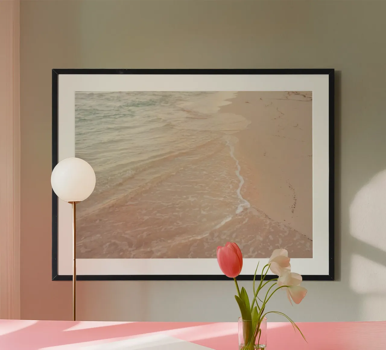 cultureel 8 poster met kunststof frame van Bttn