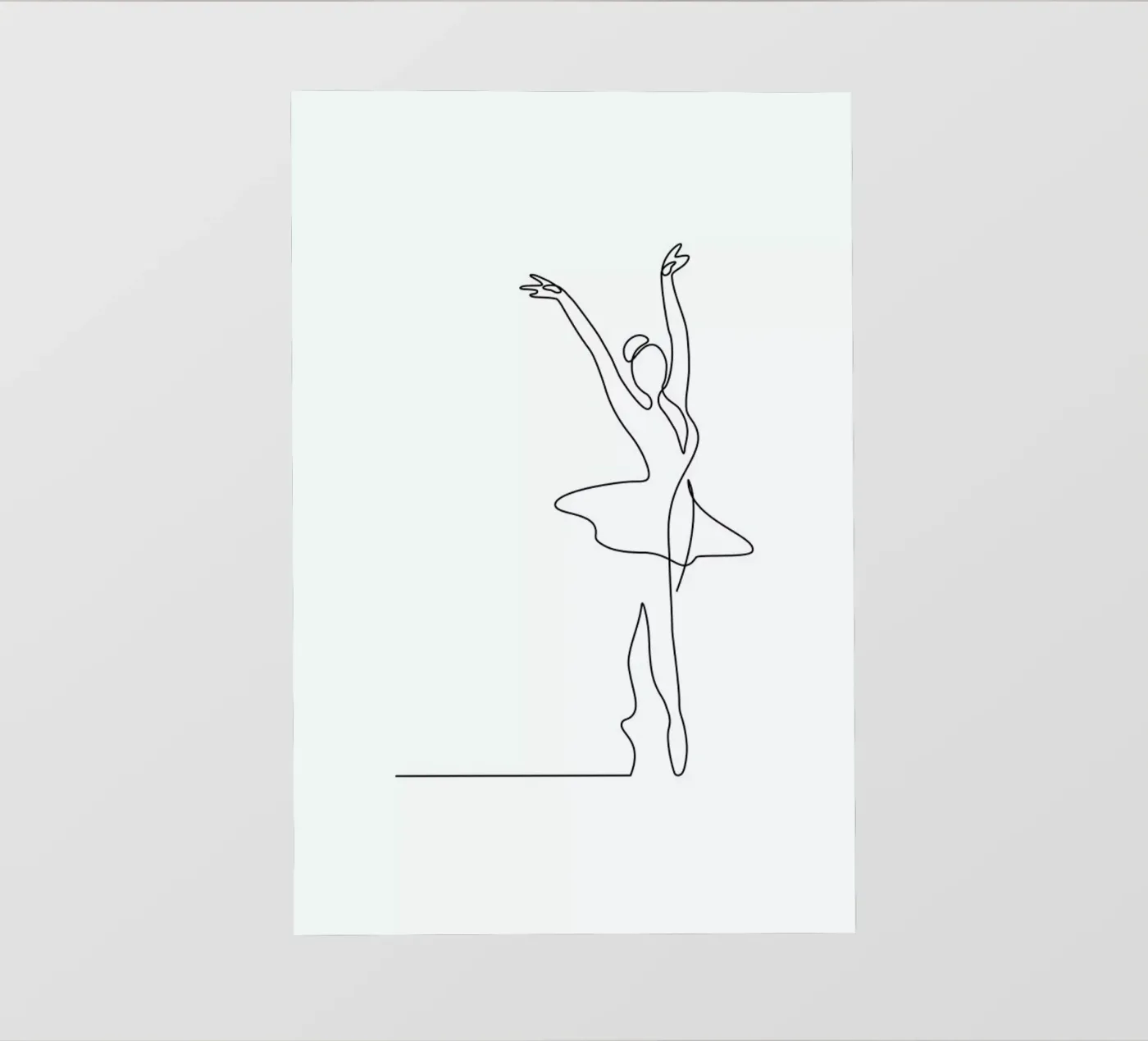 Ballet backlit folie van Pure