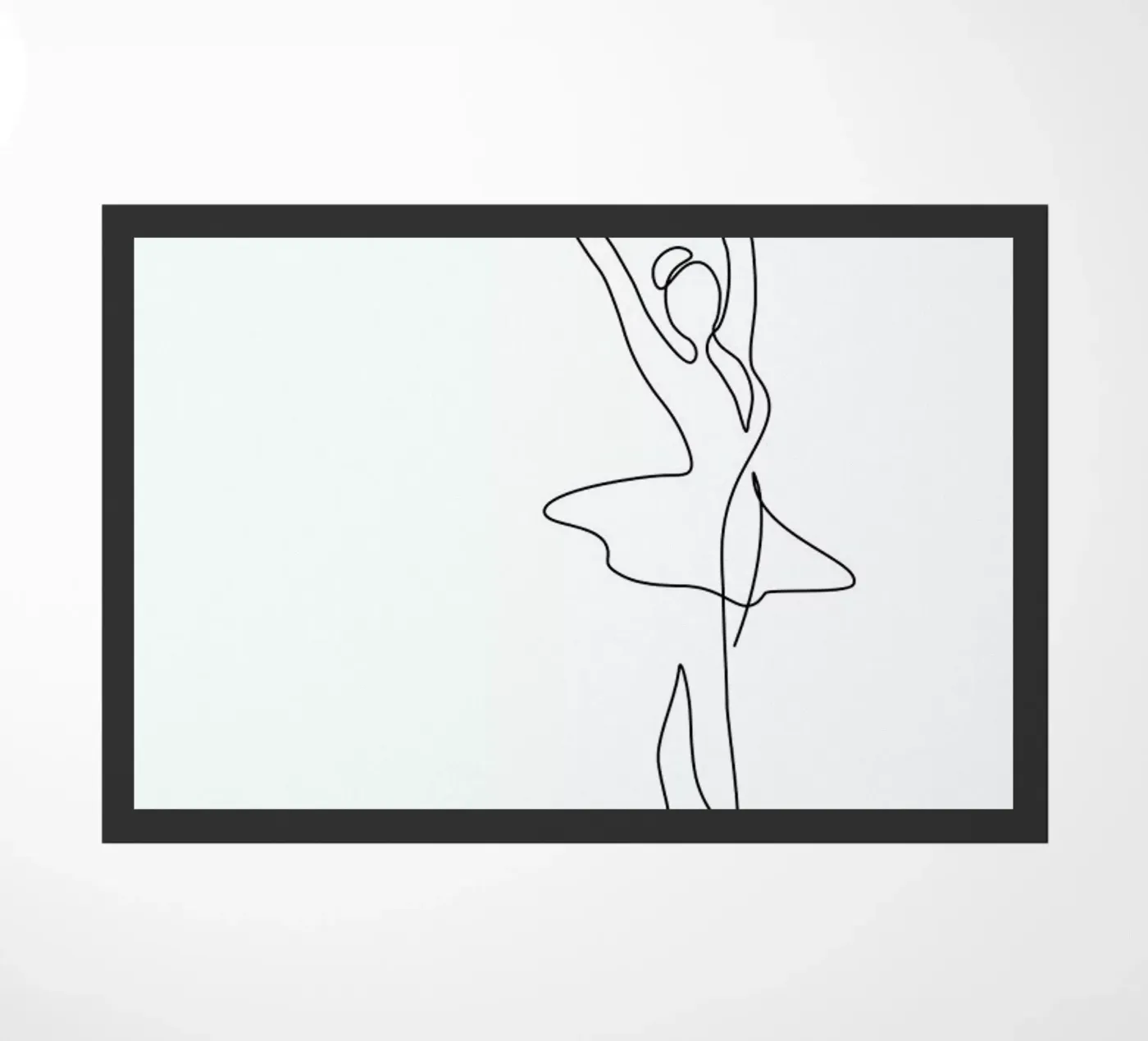 Ballet doormat by Pure