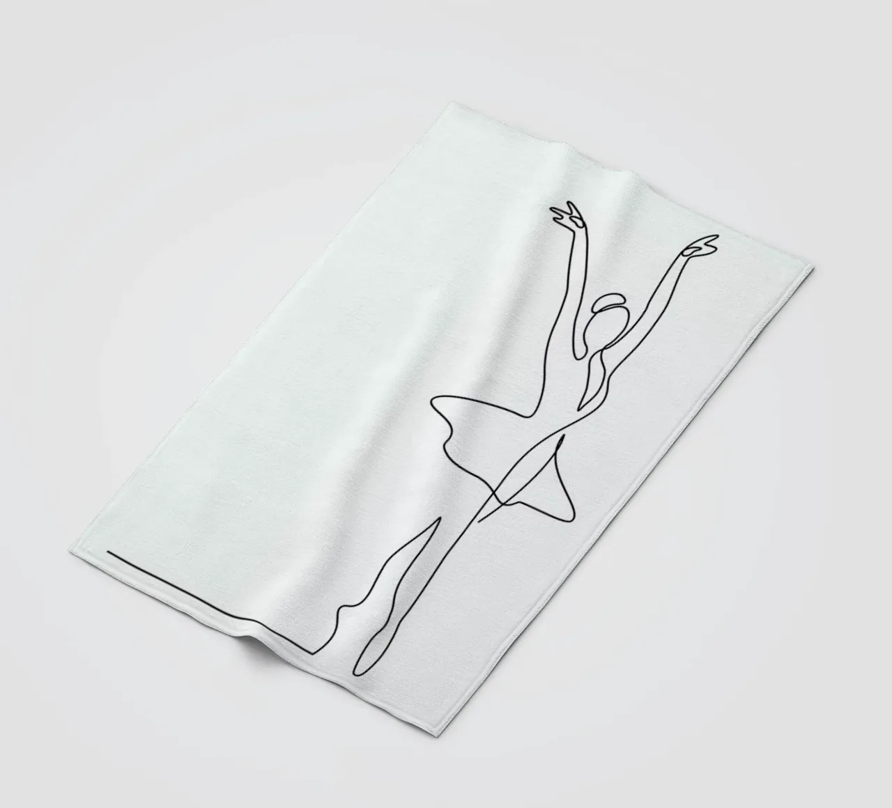 Ballet fleecedeken van Pure