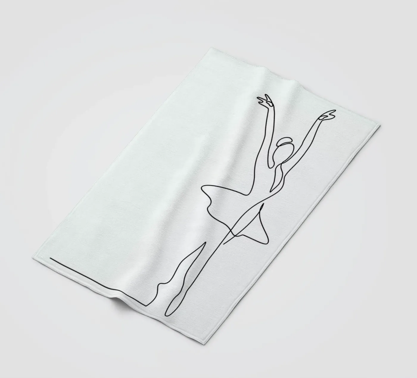 Ballet fleecedeken van Pure