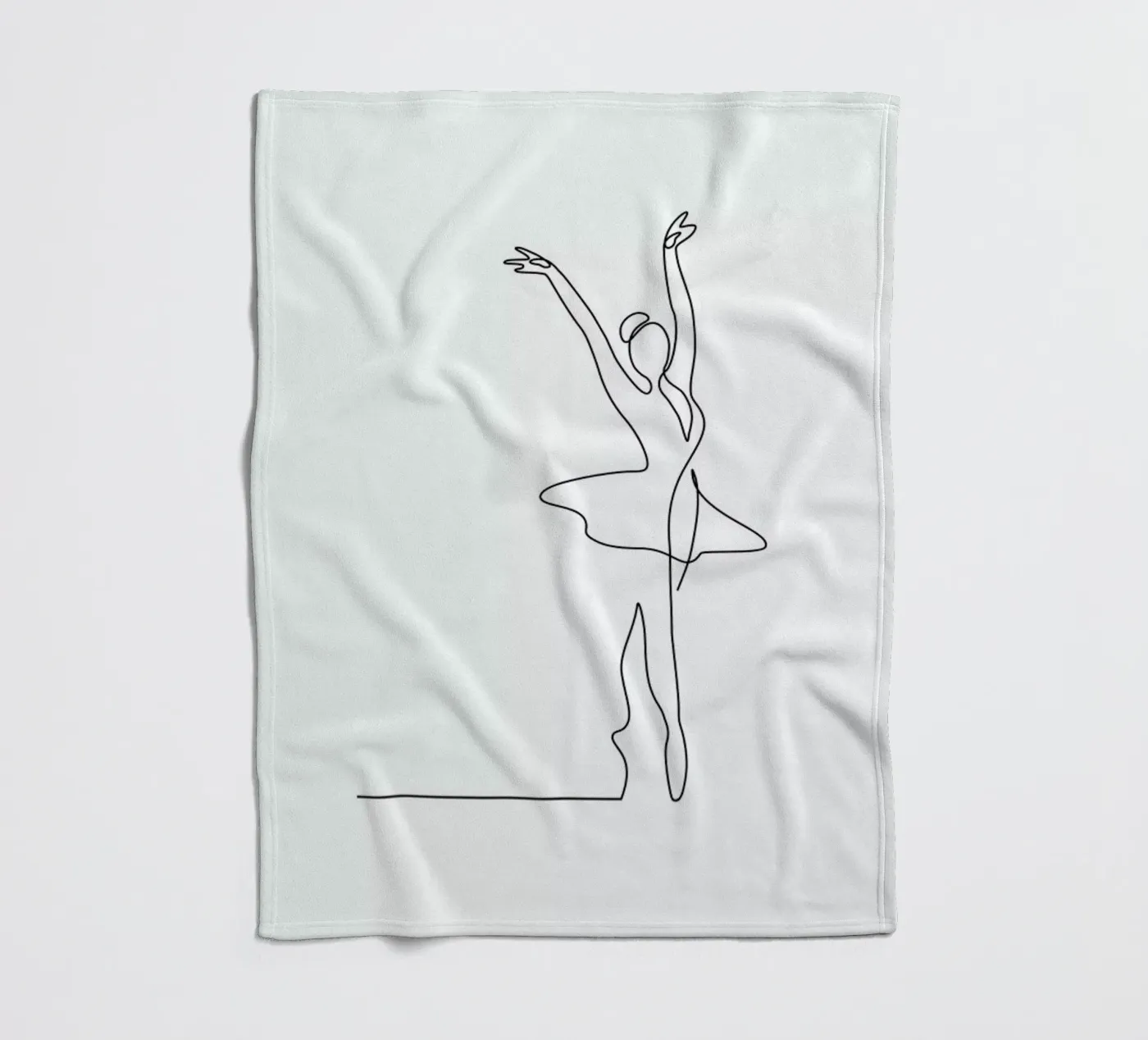Ballet fleecedeken van Pure