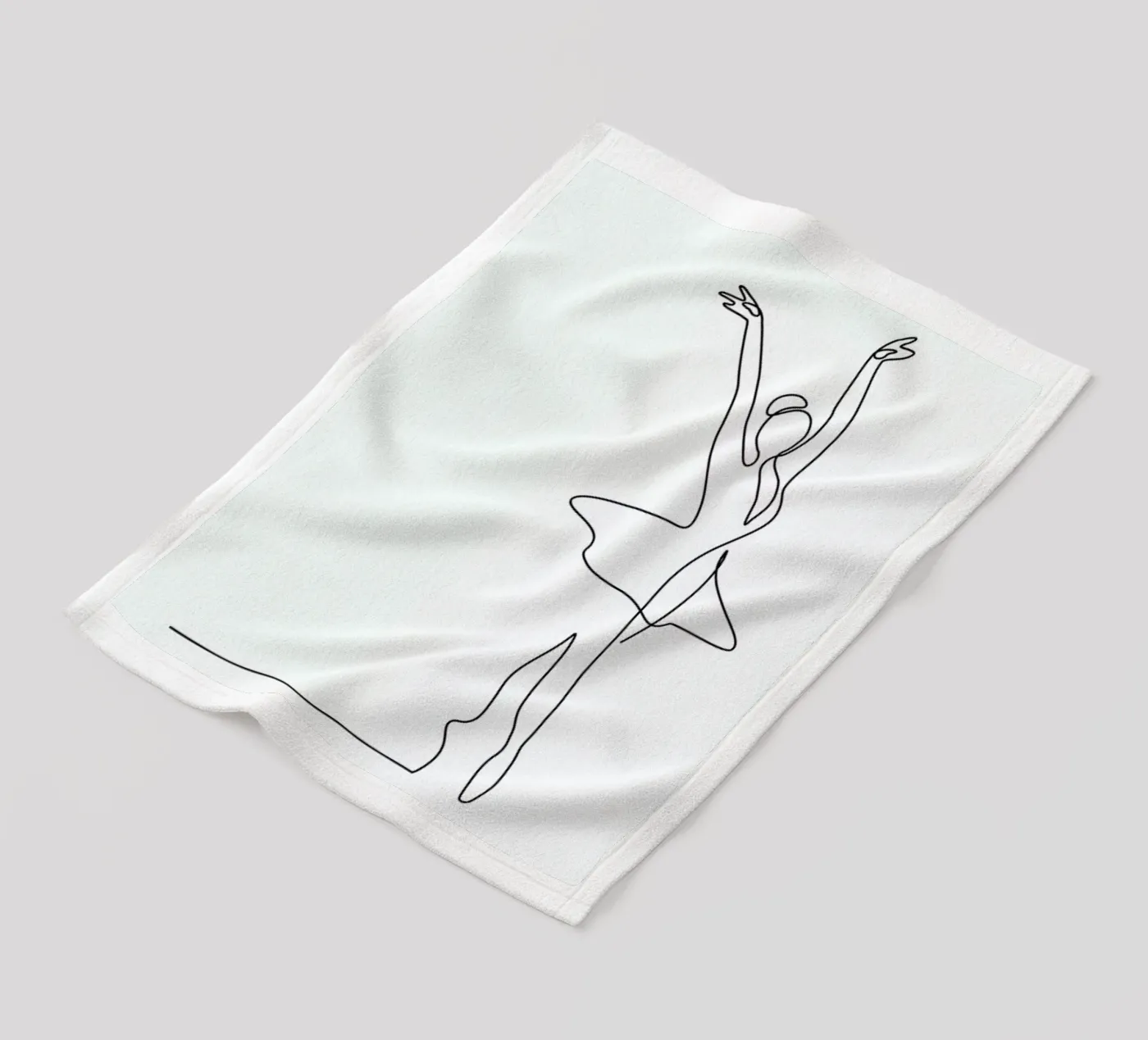 Ballet fleecedeken van Pure