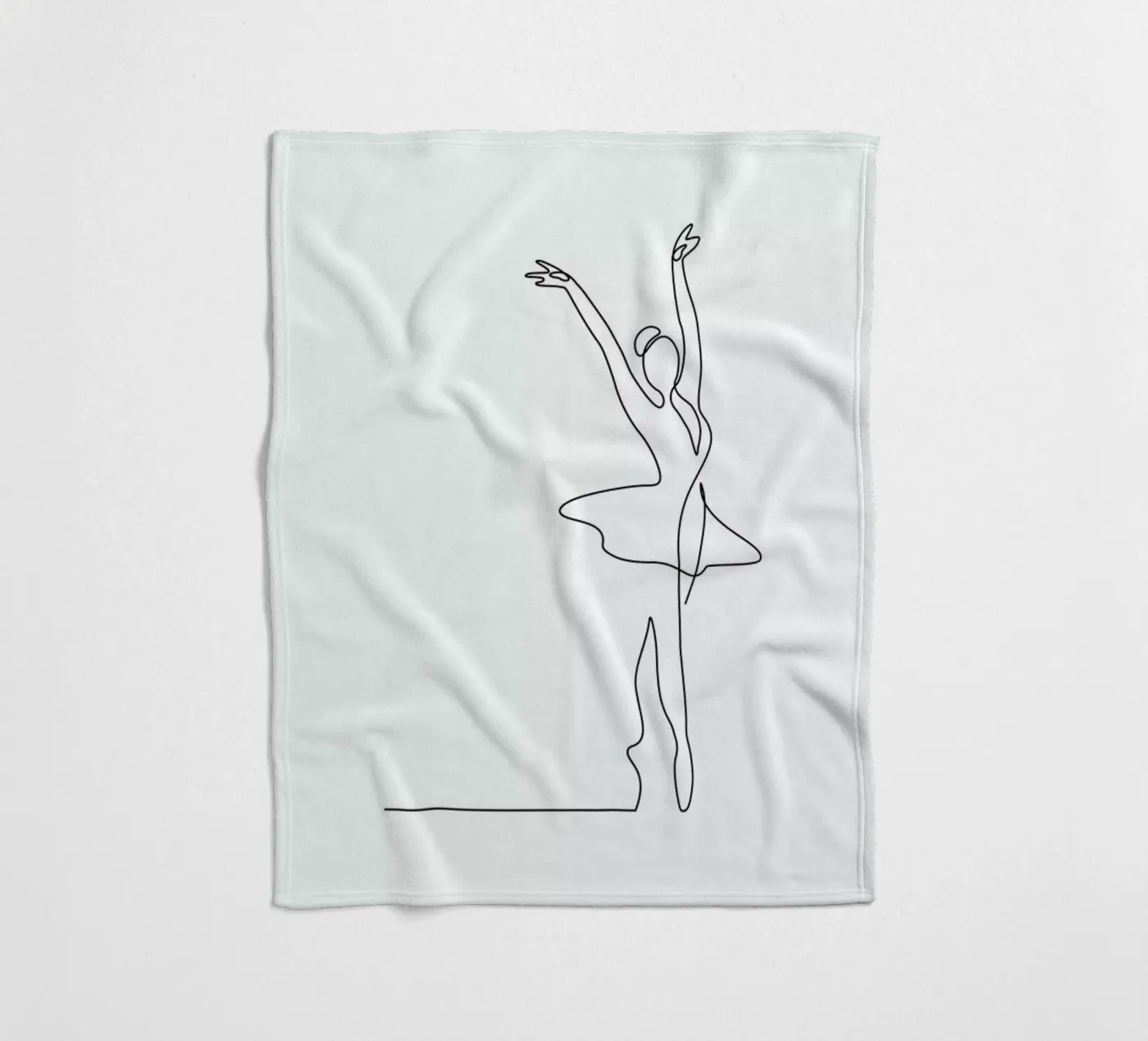 Ballet fleecedeken van Pure