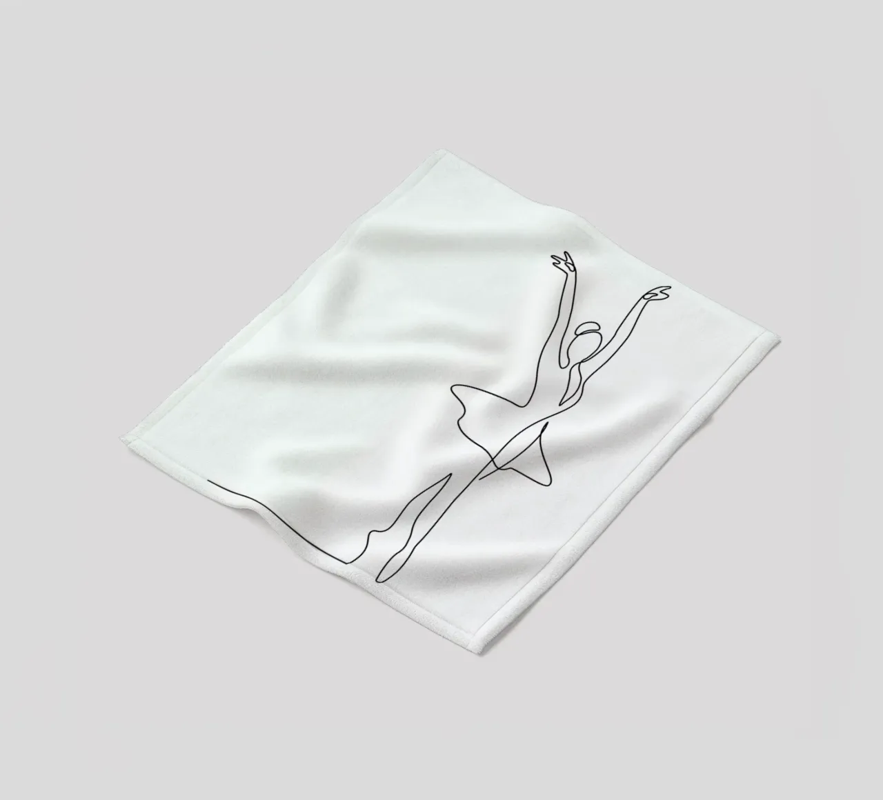 Ballet fleecedeken van Pure