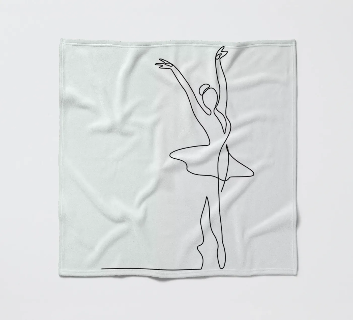 Ballet fleecedeken van Pure