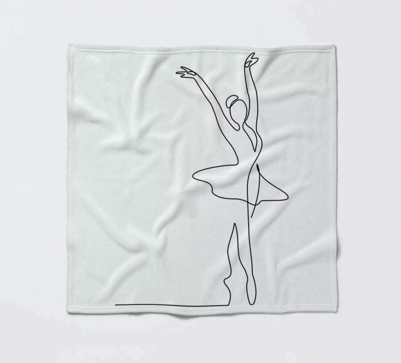 Ballet fleecedeken van Pure