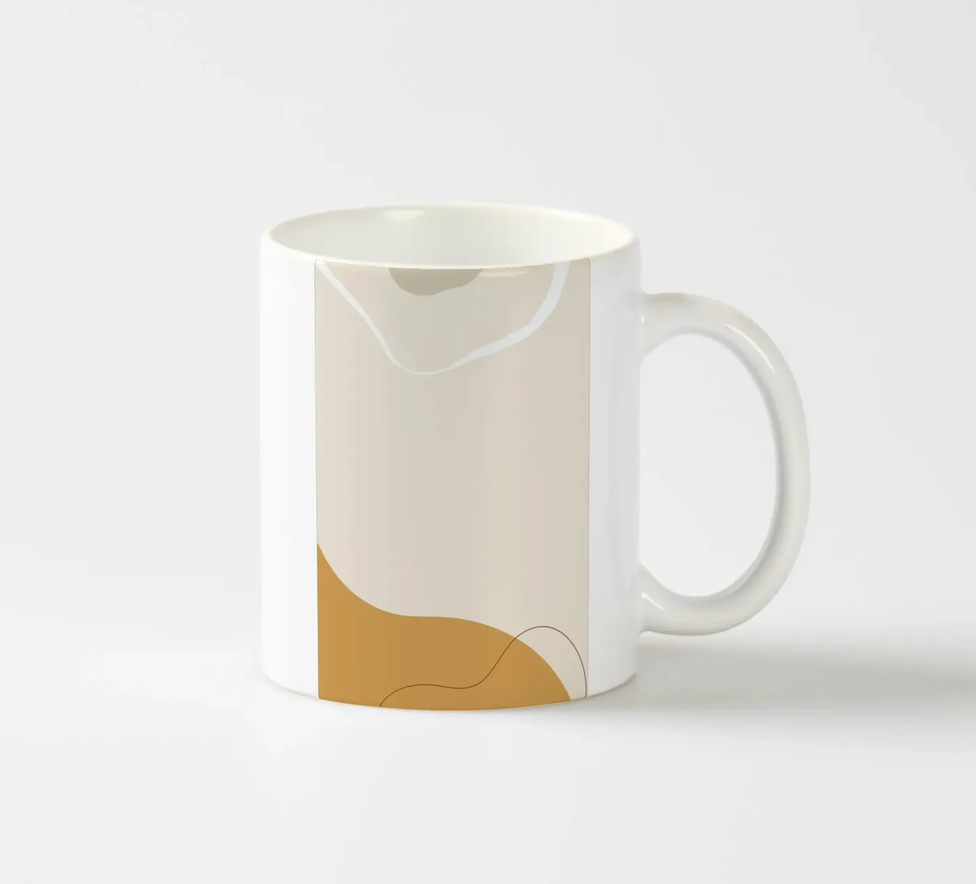 Movement 7 ceramic mug by Pure