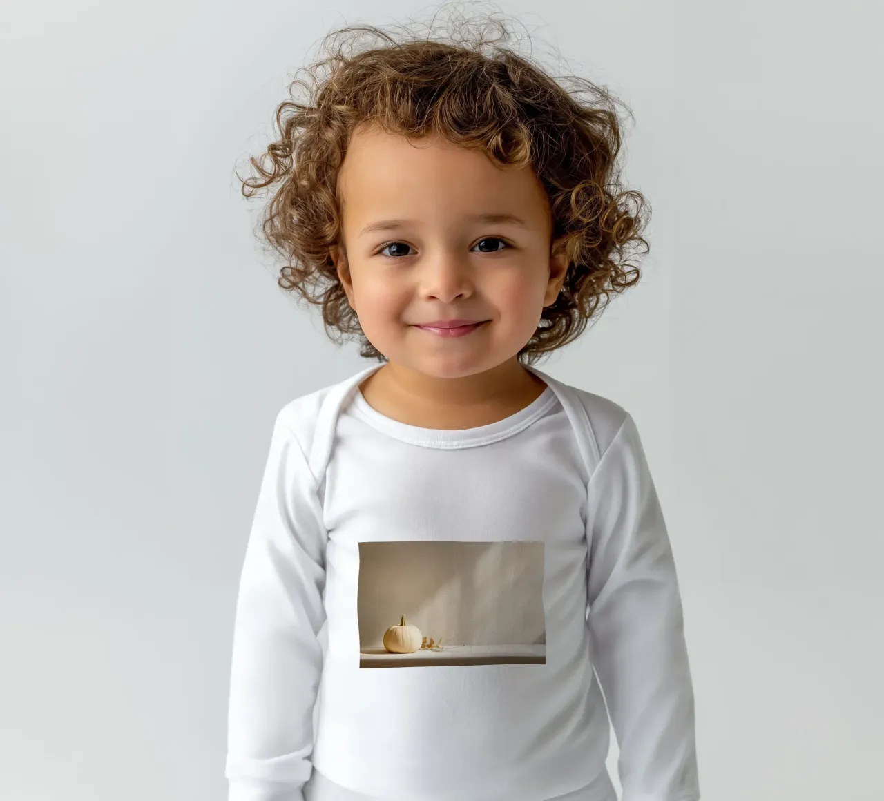 cultral 16 long-sleeve baby romper by Bttn