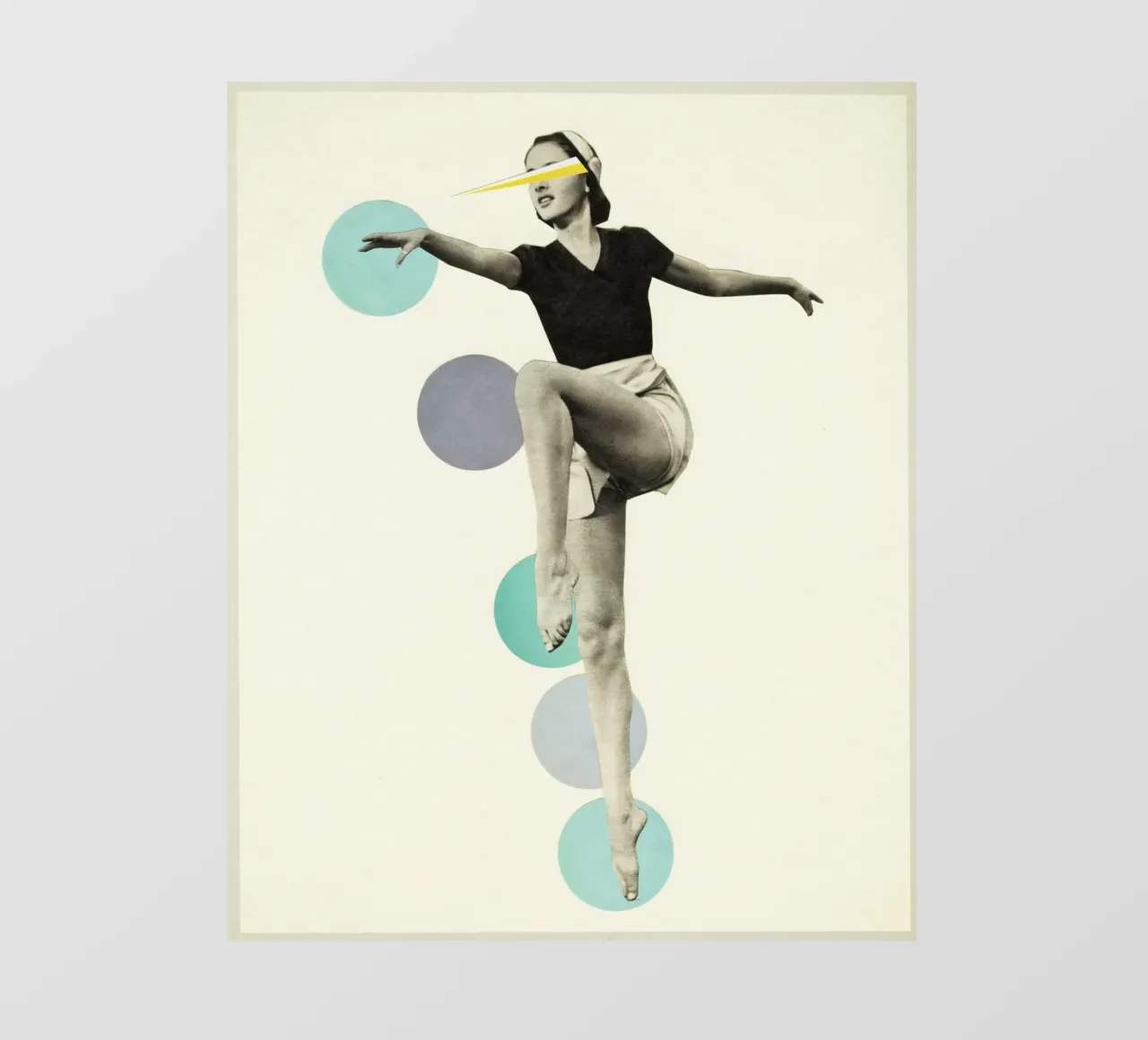 Les règles de la danse bâche pvc de Cassia Beck Collage