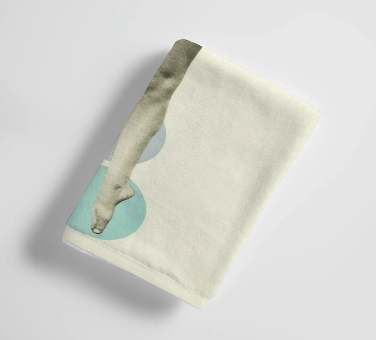 The Rules of Dance towel by Cassia Beck Collage